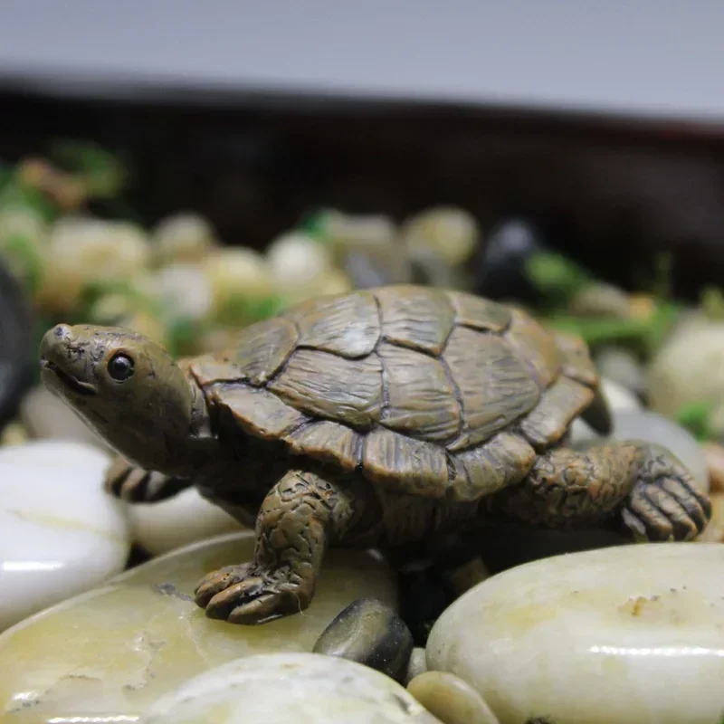 Succulent Set - Resin Simulation Small Turtle Ornament Mini