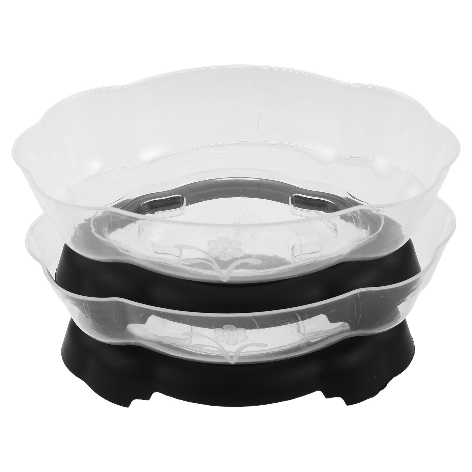 Indoor Plants - 2Pcs Transparent Water Lily Planter Bowls