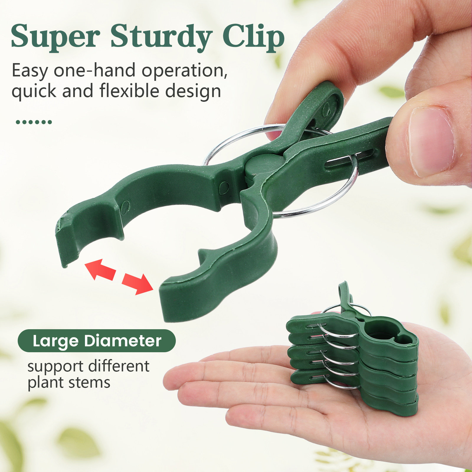 50 Pcs Garden Ornaments And De - Plant Support Stake ulasan dan harga