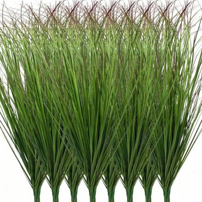 12Pcs Artificial Onion Grass F - Snake Plant ulasan dan harga