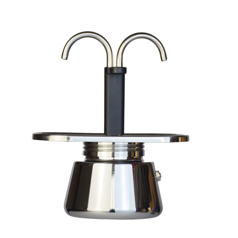 200ML Mini Moka Pot Double Tub - Pothos ulasan dan harga