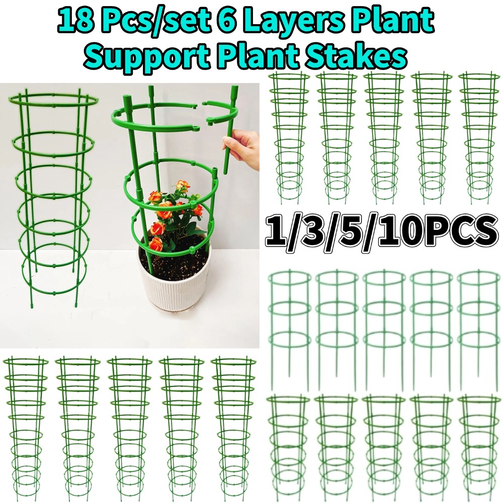 10PCS Tomato Cages Trellis Pla - Terracotta Pot ulasan dan harga