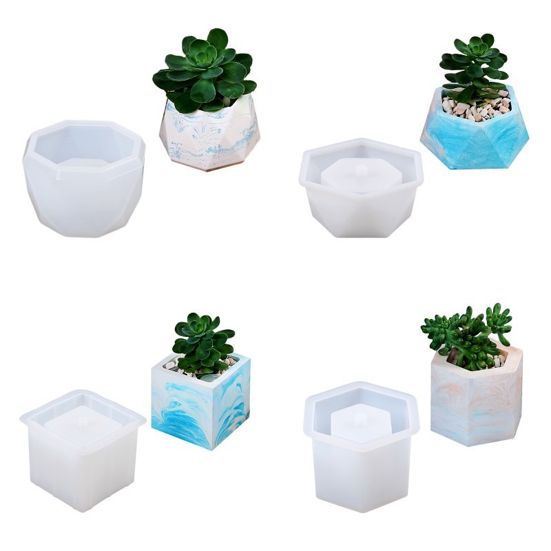 Succulent Flowerpot Silicone M - Succulent Set ulasan dan harga
