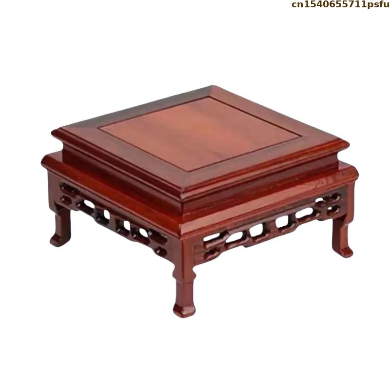 Natural Solid Wood Miniature S - Plant Pot ulasan dan harga