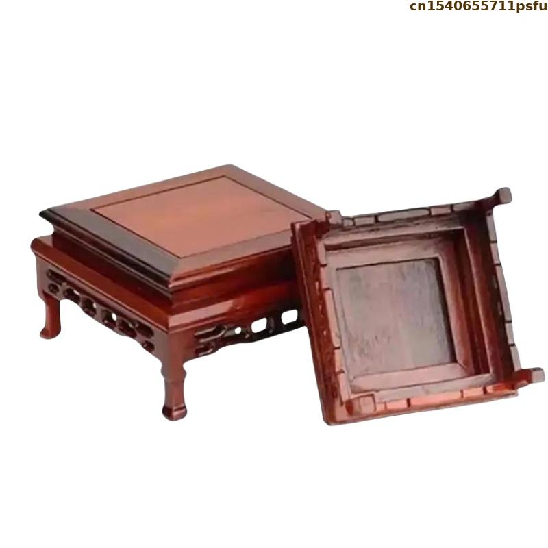Natural Solid Wood Miniature S - Plant Pot ulasan dan harga
