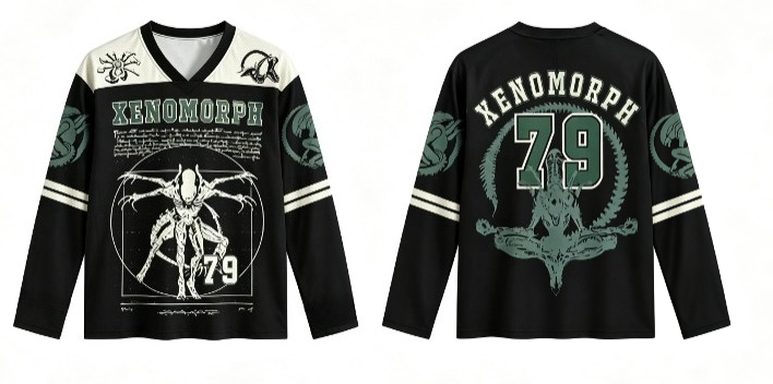 Unisex Vintage Xenomorph V Nec - Monstera ulasan dan harga